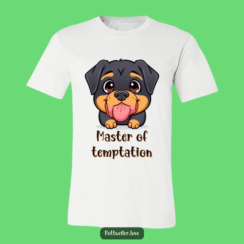 Funny Rottweiler T-Shirt: Treat Balance Master - Cute Gift!